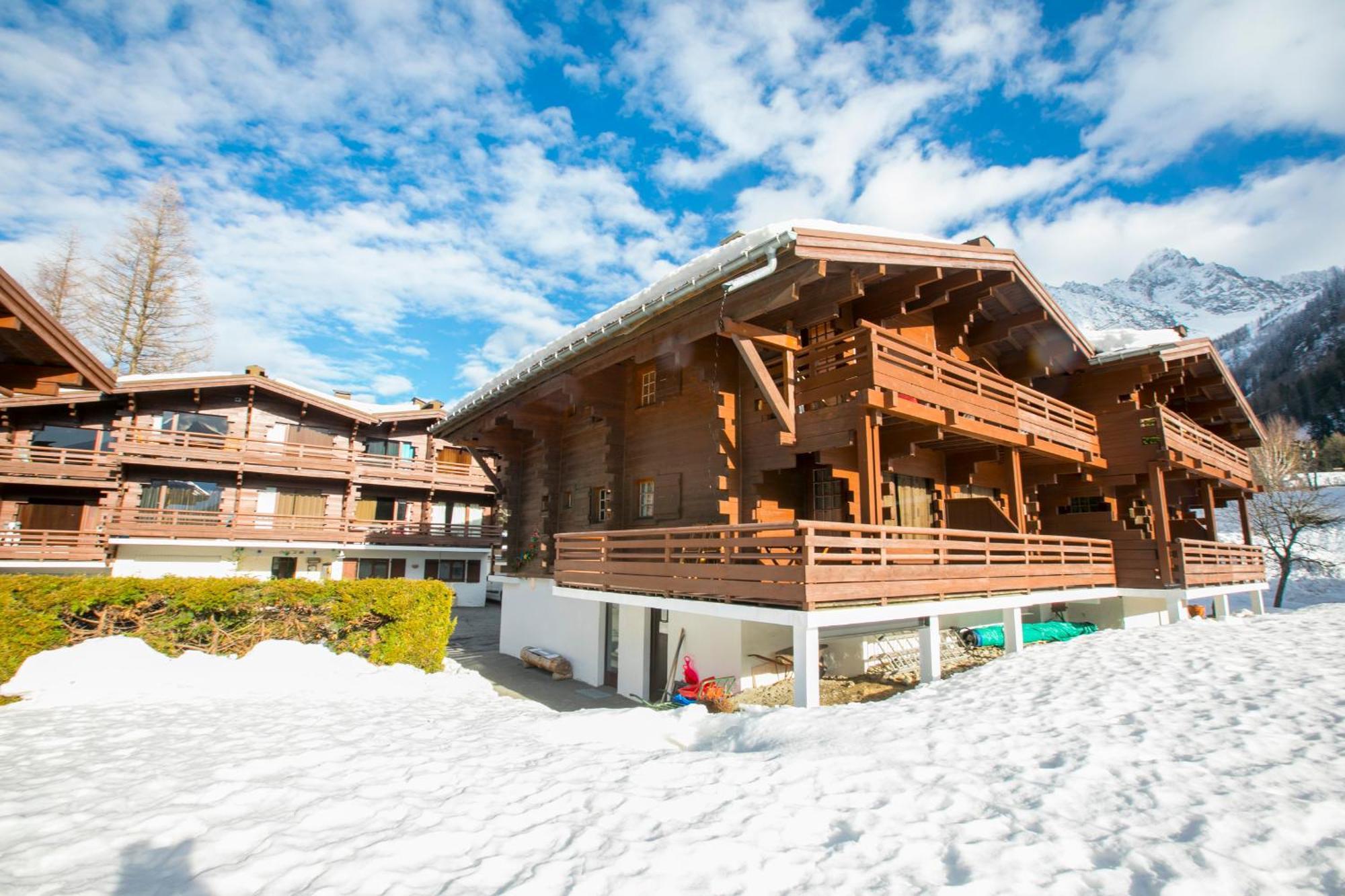 Residence Amethystes A14 Ski-In Ski-Out - Happy Rentals Chamonix Luaran gambar